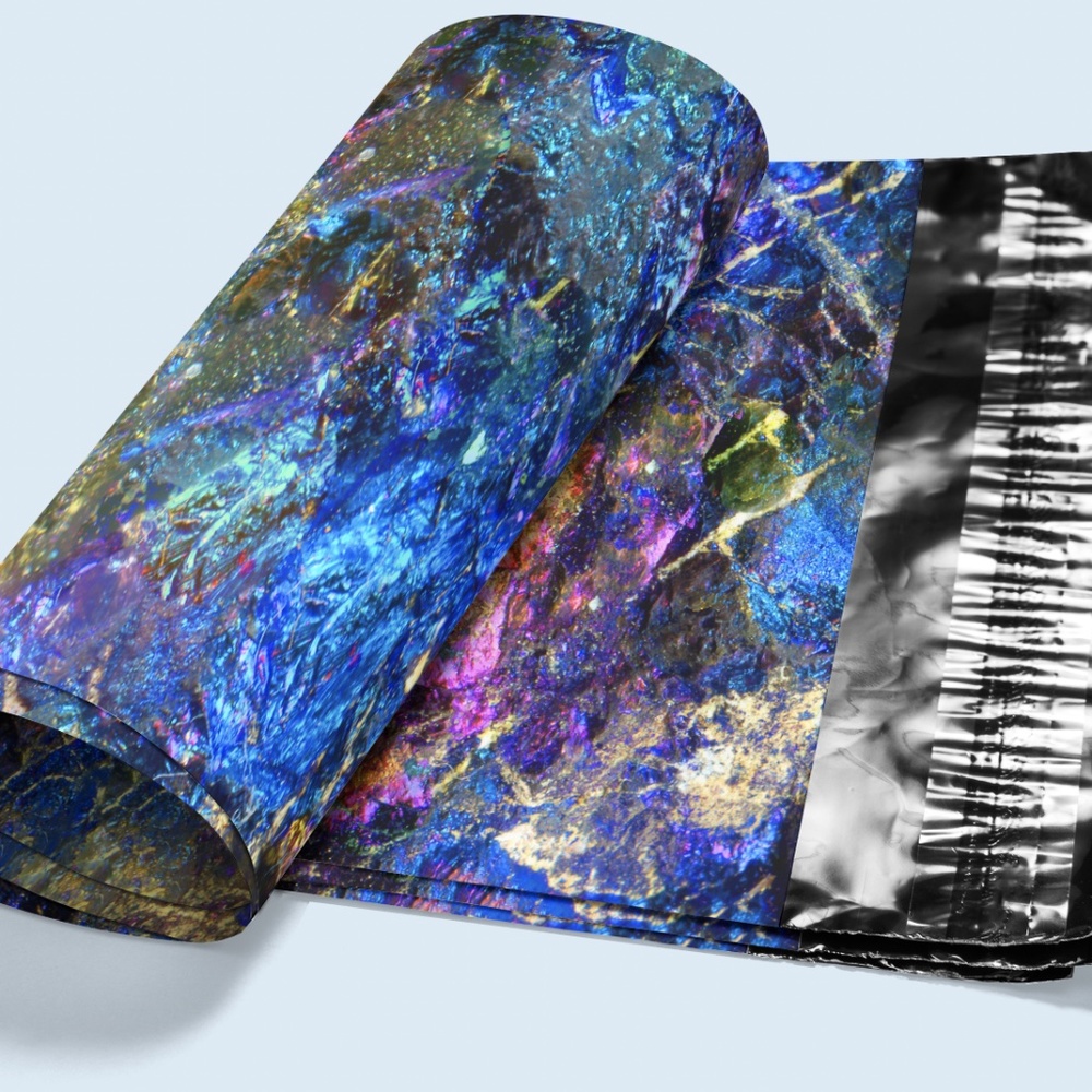 100 Pack Designer Custom Poly Mailer Shipping Bags 10x13 - Chalcopyrite - Picture 3 of 3